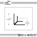 Angle en aluminium anodisé de nombreuses tailles et formes par le fournisseur Alibaba